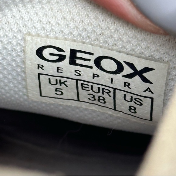 GEOX - Sneakers Beige - Size: 8 Italian Made - Picture 2 of 7